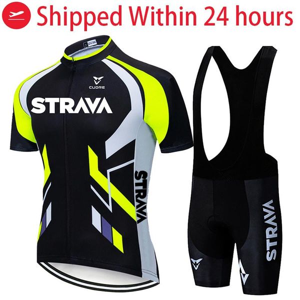 racing sets 2021 black strava pro cycling team short sleeve men's bike riding suit summer breathable set, Black;blue
racing sets 2021 black strava pro cycling team short sleeve men's bike riding suit summer breathable set, Black;blue