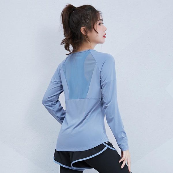 yoga outfits 2021 sports workout women gym shirts loose mesh long sleeve running sportswear fitness training jogging t-shirts, White;red
yoga outfits 2021 sports workout women gym shirts loose mesh long sleeve running sportswear fitness training jogging t-shirts, White;red