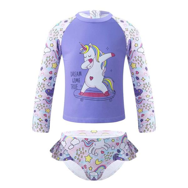 one-pieces tiaobug 2pcs kids girls swimming suit round neck long sleeves cartoon print with brief set for beach pool bathing rashguard, Black
one-pieces tiaobug 2pcs kids girls swimming suit round neck long sleeves cartoon print with brief set for beach pool bathing rashguard, Black