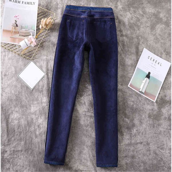 woman jeans plus size soft thinck velvet winter warm trousers high waist patch work stretch skinny pencil pants denim ladies 5xl, Blue
woman jeans plus size soft thinck velvet winter warm trousers high waist patch work stretch skinny pencil pants denim ladies 5xl, Blue