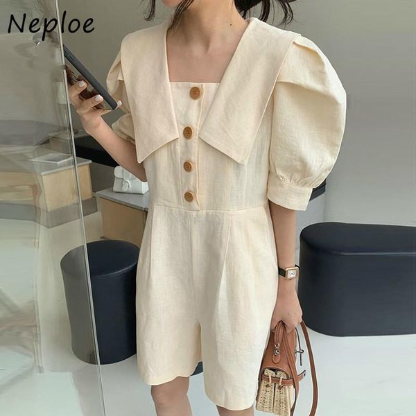 women's jumpsuits & rompers neploe vintage solid brief casual square collar puff sleeves bodysuits loose elegant fashion office lady pl, Black;white
women's jumpsuits & rompers neploe vintage solid brief casual square collar puff sleeves bodysuits loose elegant fashion office lady pl, Black;white