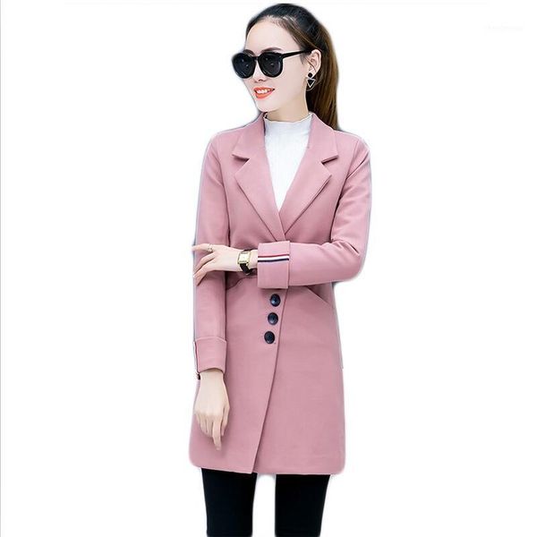 women's wool & blends woolen coat women jackets 2021 jacket coats long slim thickening warm pakra female outerwear red, Black
women's wool & blends woolen coat women jackets 2021 jacket coats long slim thickening warm pakra female outerwear red, Black