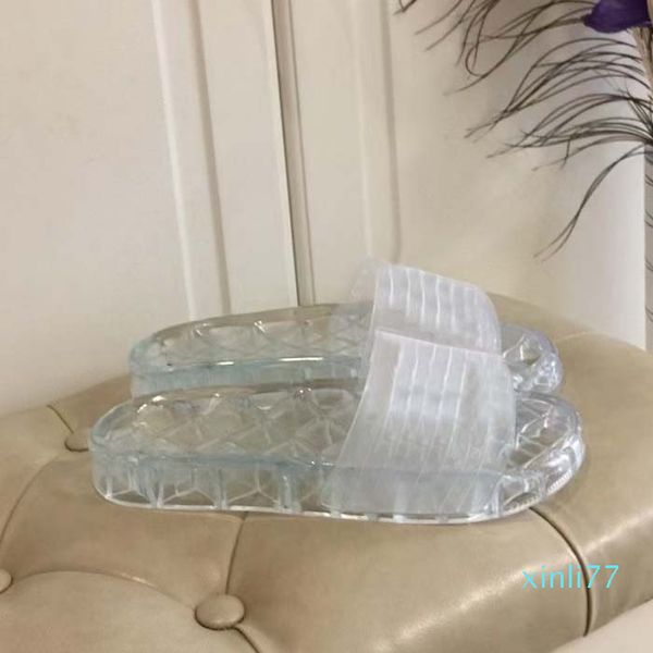 designer flat bottom clear jelly pvc sandals womens luxury slipper transparent glossy pool mules slides lady rubber slip barefoot, Black
designer flat bottom clear jelly pvc sandals womens luxury slipper transparent glossy pool mules slides lady rubber slip barefoot, Black
