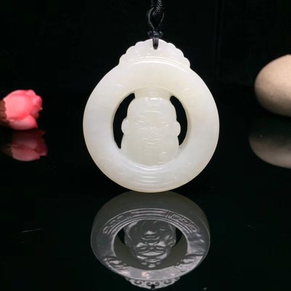 lockets exquisite hetian yu guan gong pendant h25#, Silver
lockets exquisite hetian yu guan gong pendant h25#, Silver