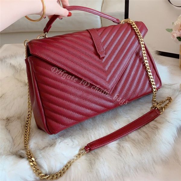 wallets lady shoulder crossbody tote wallet chain bag totes clutch messenger flap square backpack handbags purses women luxurys designers ba, Red;black
wallets lady shoulder crossbody tote wallet chain bag totes clutch messenger flap square backpack handbags purses women luxurys designers ba, Red;black