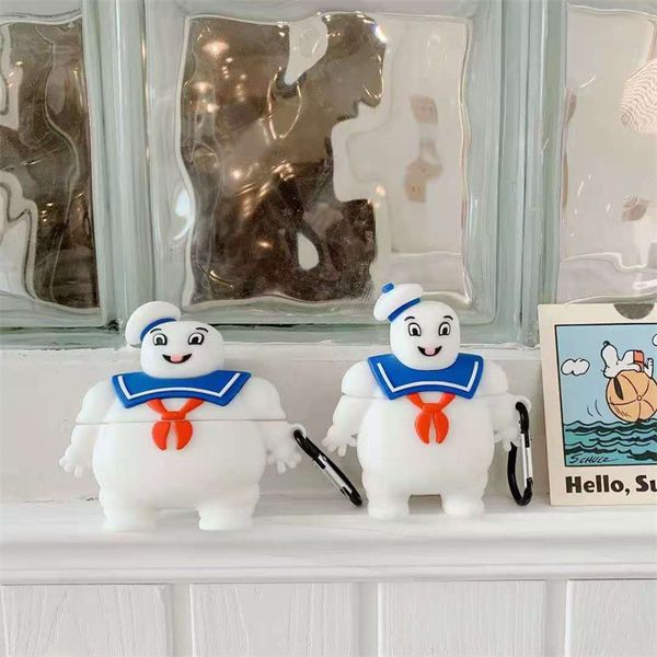 cartoon cute cotton man for airpods case silicone cover for airpods 1 2 case earphone 3d headphone cases protective for airpod pro cartoon cute cotton man for airpods case silicone cover for airpods 1 2 case earphone 3d headphone cases protective for airpod pro