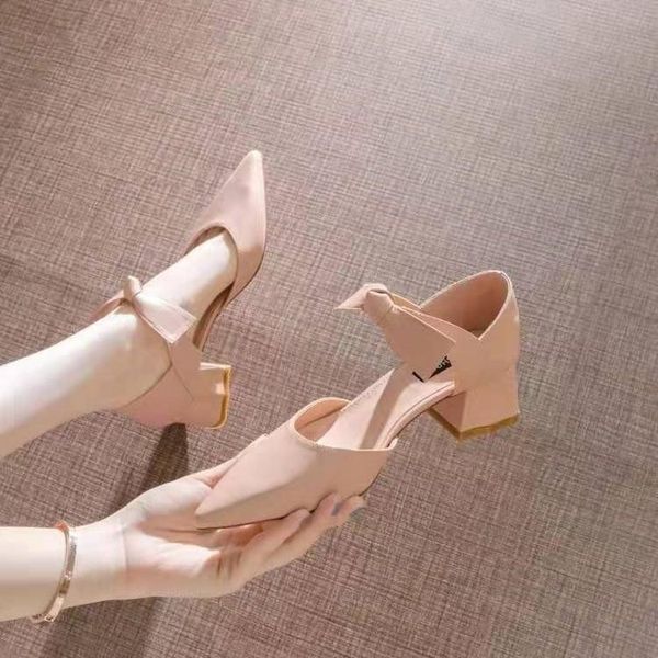 sandals closed toe strappy heels spring shoes 2021 summer suit female beige pointed elastic band comfort fashion low girls, Black
sandals closed toe strappy heels spring shoes 2021 summer suit female beige pointed elastic band comfort fashion low girls, Black