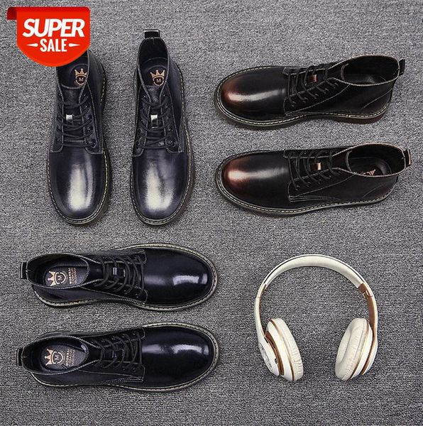 martin boots men's casual british style short retro medium tube army leather #ad9e
martin boots men's casual british style short retro medium tube army leather #ad9e