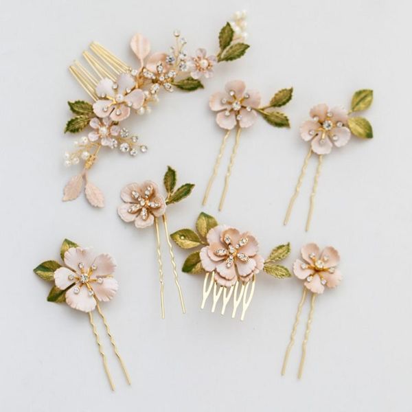 hair clips & barrettes hand painted flower bridal comb pins rhinestone wedding headpiece handmade women ornament jewelry, Golden;silver
hair clips & barrettes hand painted flower bridal comb pins rhinestone wedding headpiece handmade women ornament jewelry, Golden;silver
