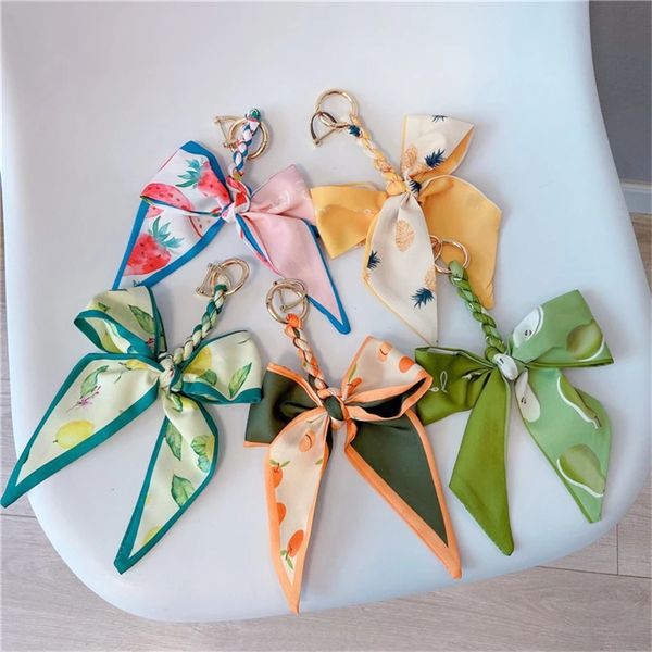 fashion scarves key holder ribbon bowknot exquisite pu leather tassels keychains women bag charm pendant, Slivery;golden
fashion scarves key holder ribbon bowknot exquisite pu leather tassels keychains women bag charm pendant, Slivery;golden