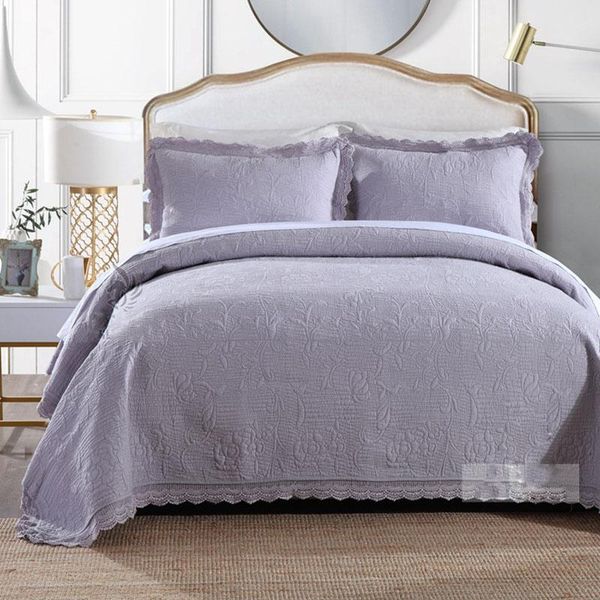 comforters & sets chausub quilted bedspread quilt set 3pcs embroidery cotton quilts bed cover sheets pillow case king queen size coverlet
comforters & sets chausub quilted bedspread quilt set 3pcs embroidery cotton quilts bed cover sheets pillow case king queen size coverlet