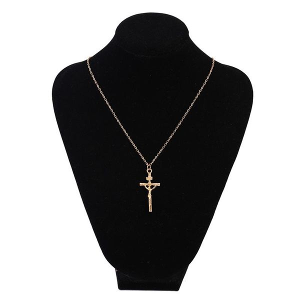 pendant necklaces 1pcs european and american foreign trade jewelry style jesus christ cross necklace chain women fashion, Silver
pendant necklaces 1pcs european and american foreign trade jewelry style jesus christ cross necklace chain women fashion, Silver