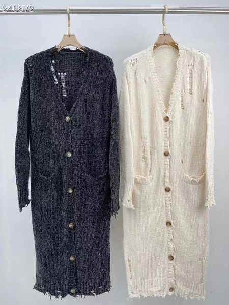 women's knits & tees 2021 runway designer cardigan women's casual sweater v-neck single breasted jumpers long knitted, White
women's knits & tees 2021 runway designer cardigan women's casual sweater v-neck single breasted jumpers long knitted, White