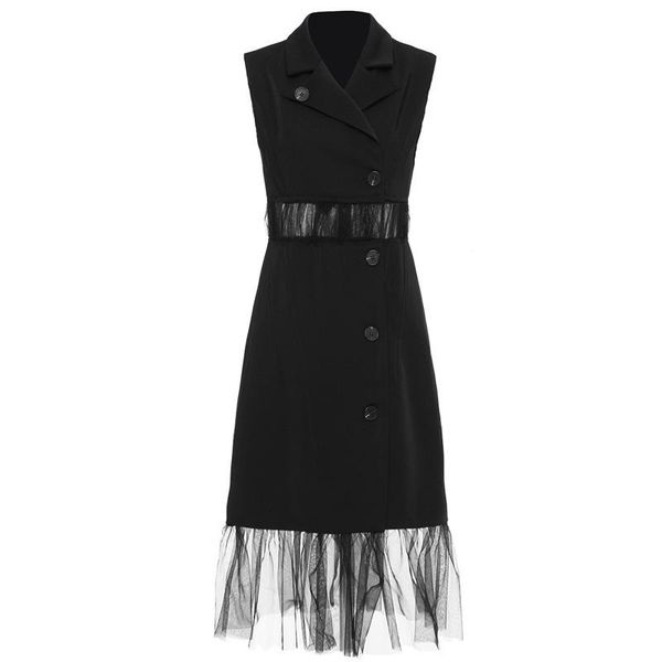 women's vests europe sleeveless coat women wild fashion stitching perspective mesh ladies summer 2021 clothing u442, Black;white
women's vests europe sleeveless coat women wild fashion stitching perspective mesh ladies summer 2021 clothing u442, Black;white