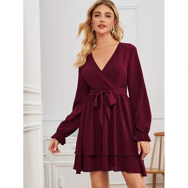 spring and fall dressed in women's lace fashion long sleeve frilly elegant mini dress wl205, Black;gray
spring and fall dressed in women's lace fashion long sleeve frilly elegant mini dress wl205, Black;gray