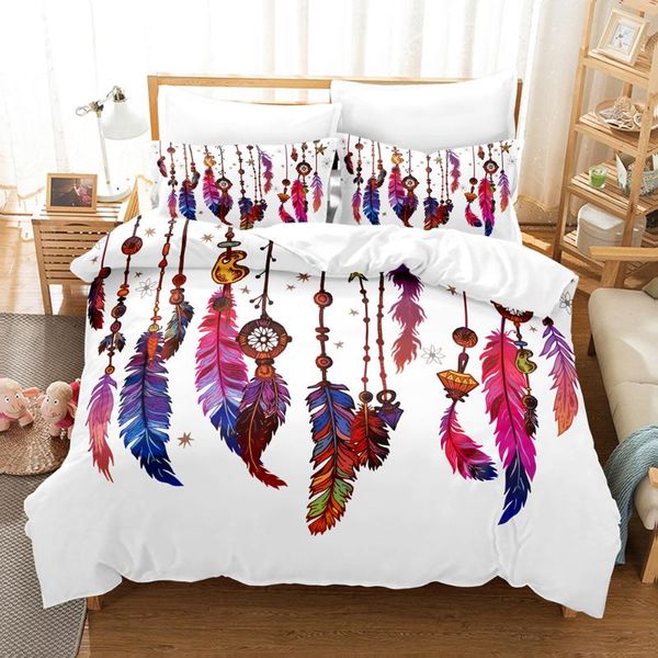 bedding sets dream catcher feather wind chime set single twin full king size children's kid bedroom duvetcover 4
bedding sets dream catcher feather wind chime set single twin full king size children's kid bedroom duvetcover 4