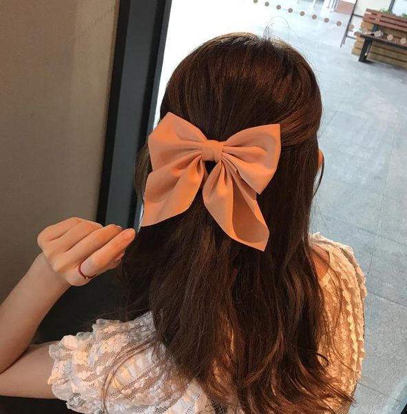 women accessories bow hairpins headdress solid color ponytail clips satin fabric duckbill clip 13 colors optional hair accessories, Slivery;white
women accessories bow hairpins headdress solid color ponytail clips satin fabric duckbill clip 13 colors optional hair accessories, Slivery;white
