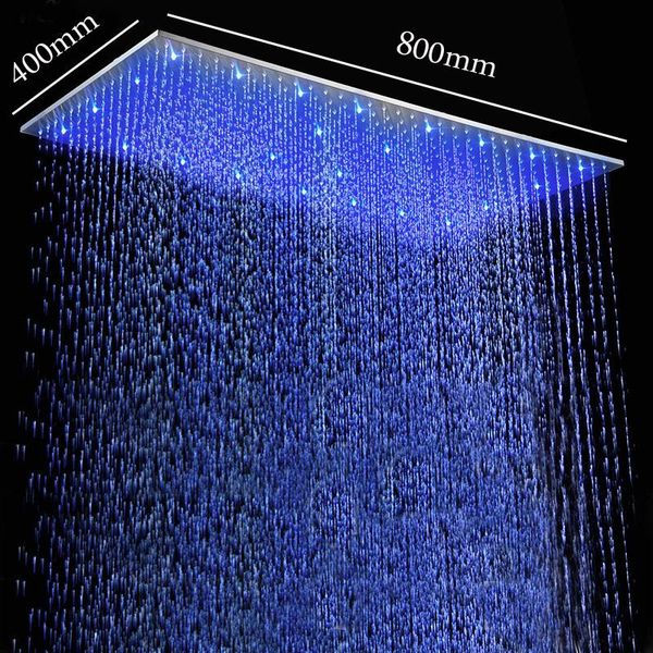 bathroom shower heads led rainfall head ceiling mounted 16''*31'' rectangle stainless steel douche showerhead brush
bathroom shower heads led rainfall head ceiling mounted 16''*31'' rectangle stainless steel douche showerhead brush