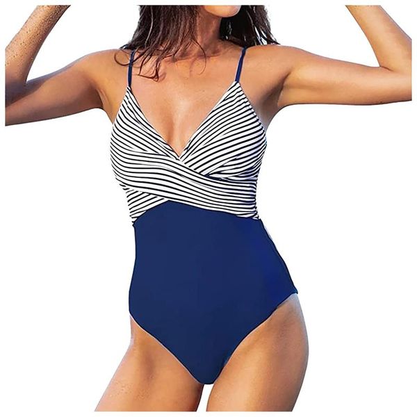 women's swimwear 2021 one piece swimsuit women cut out bathing suit summer push up monokini print swim beach wear female, White;black
women's swimwear 2021 one piece swimsuit women cut out bathing suit summer push up monokini print swim beach wear female, White;black
