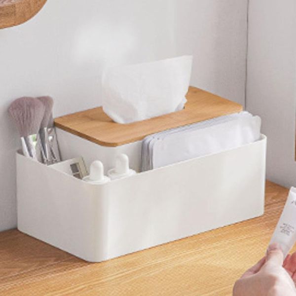 tissue boxes & napkins simple wooden box multi-partition home environmental protection container napkin dispenser for office decor
tissue boxes & napkins simple wooden box multi-partition home environmental protection container napkin dispenser for office decor