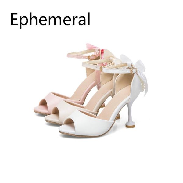female back bow silk cover heels sandals high peep toe sweet shoes for princess plus size american 3-11 pink white lovely, Black
female back bow silk cover heels sandals high peep toe sweet shoes for princess plus size american 3-11 pink white lovely, Black