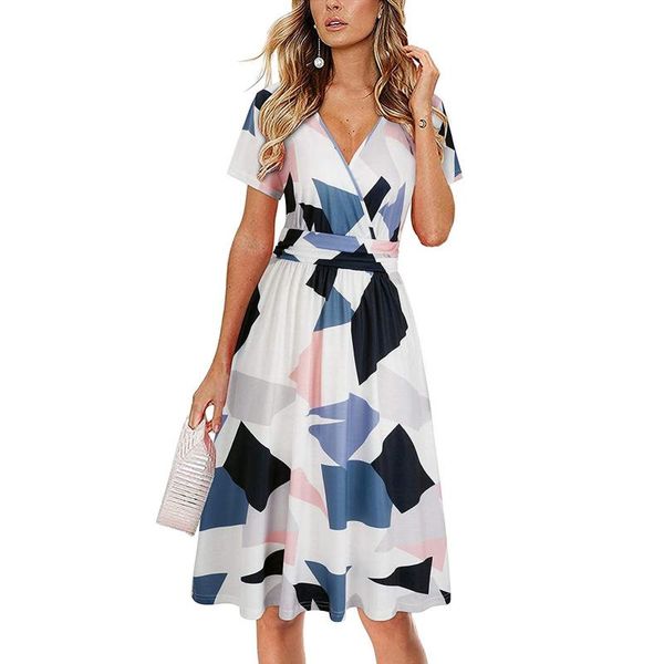casual dresses white floral printing summer chiffon beach dress 2021 v-neck short sleeve a-line women midi knee-length vestidos, Black;gray
casual dresses white floral printing summer chiffon beach dress 2021 v-neck short sleeve a-line women midi knee-length vestidos, Black;gray