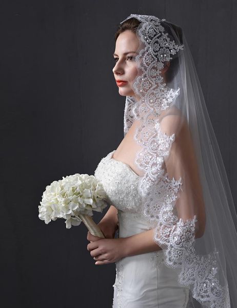 bridal veils one tiers lace sequin cathedral wedding 1 vintage 2021 3 m, Black
bridal veils one tiers lace sequin cathedral wedding 1 vintage 2021 3 m, Black