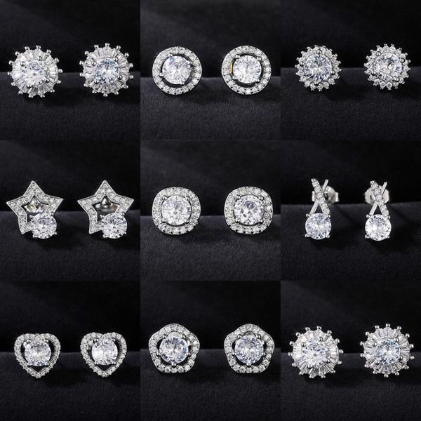 stud sinleery round love star rhinestone earrings for women gold silver color wedding accessories 2021 trend es008 ssp, Golden;silver
stud sinleery round love star rhinestone earrings for women gold silver color wedding accessories 2021 trend es008 ssp, Golden;silver