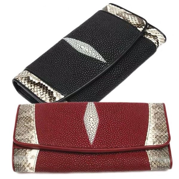 wallets authentic real leather lady long wallet large card holders genuine python snakeskin women clutch purse female money bag, Red;black
wallets authentic real leather lady long wallet large card holders genuine python snakeskin women clutch purse female money bag, Red;black