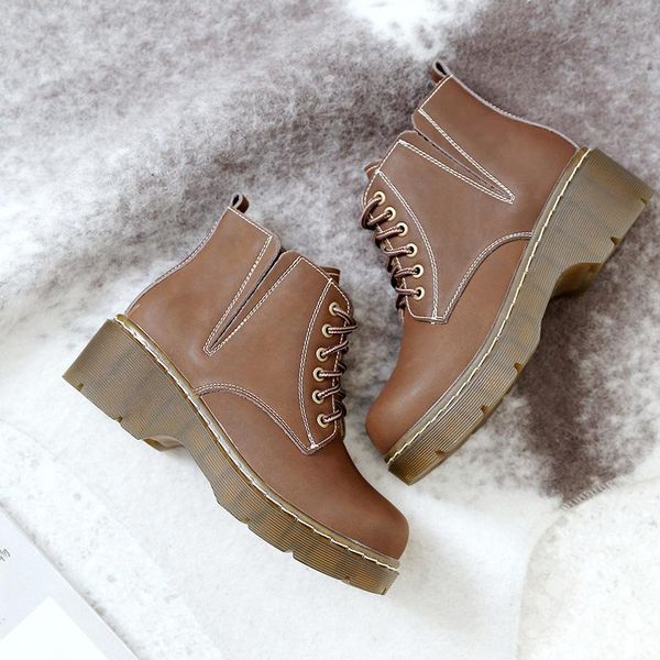 boots 2021 winter elastic band british style thick-soled solid color small leather shoes trendy women's, Black
boots 2021 winter elastic band british style thick-soled solid color small leather shoes trendy women's, Black