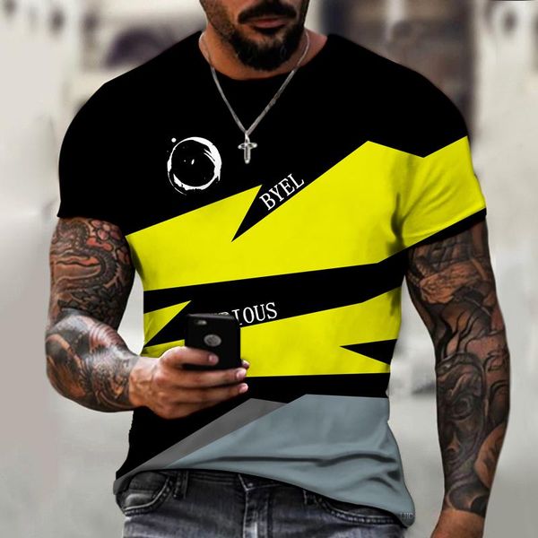 men's t-shirts kyck brand shirt 3d printing t-shirt color matching stitching street harajuku cool fashion trend loose oversize, White;black
men's t-shirts kyck brand shirt 3d printing t-shirt color matching stitching street harajuku cool fashion trend loose oversize, White;black