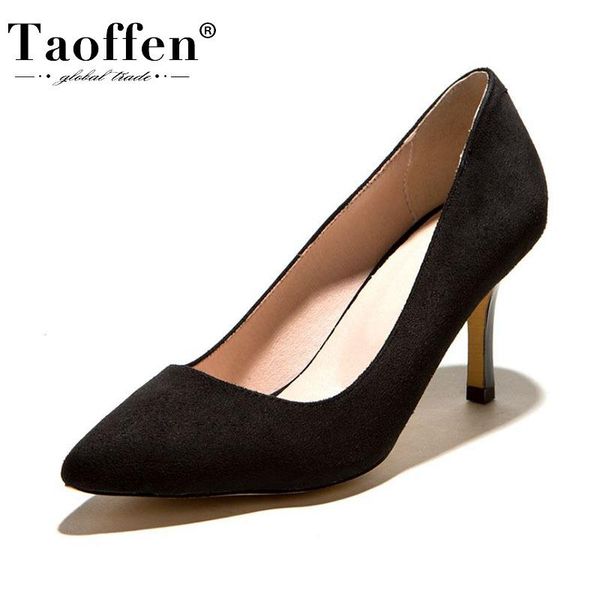 taoffen 4 color women pumps bling fashion party wedding office ladies high heel shoes woman shallow dress size 32-43, Black
taoffen 4 color women pumps bling fashion party wedding office ladies high heel shoes woman shallow dress size 32-43, Black