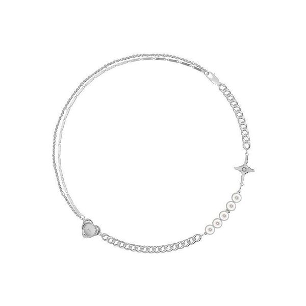 chains astar haven necklace female clavicle chain 2021 fashion high sense collar, minority design ins net red jewelry, Silver
chains astar haven necklace female clavicle chain 2021 fashion high sense collar, minority design ins net red jewelry, Silver