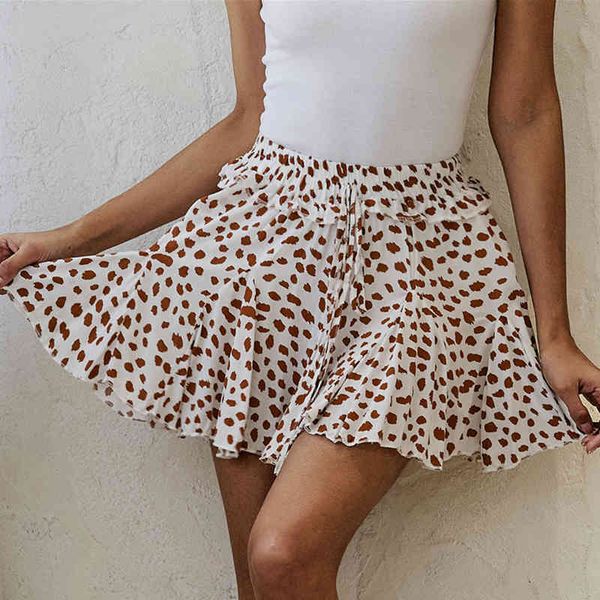 leopard print ruffle mini skirts womens summer beach holiday chiffon high waist green skirt lace up elastic skirt plus size 210415, Black
leopard print ruffle mini skirts womens summer beach holiday chiffon high waist green skirt lace up elastic skirt plus size 210415, Black