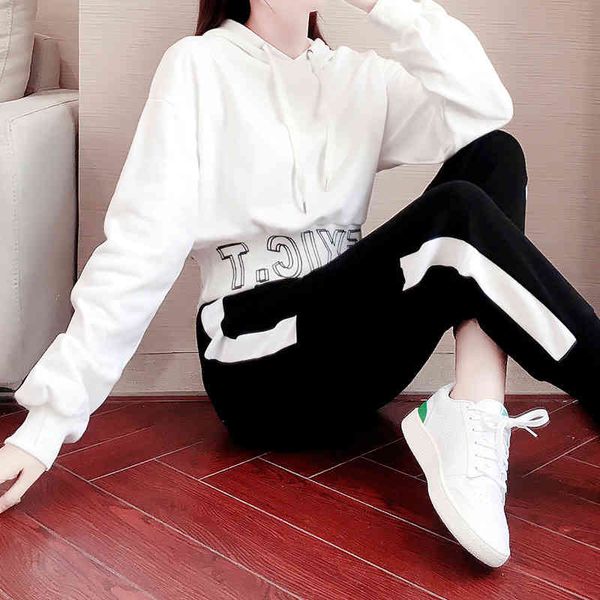 sportswear women's autumn, winter spring new leisure fashion trend korean sweater is loose and thin, Gray
sportswear women's autumn, winter spring new leisure fashion trend korean sweater is loose and thin, Gray