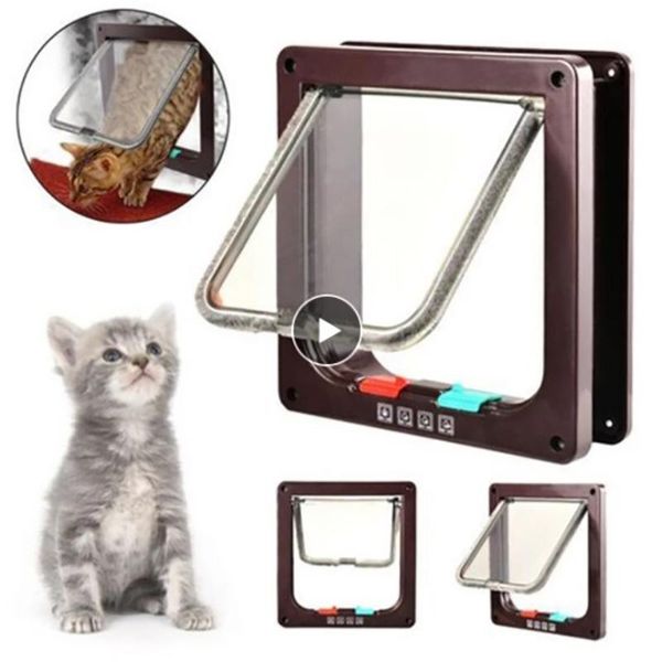 cat carriers,crates & houses flap door security lock dog with 4 way for cats kitten abs plastic dogs doors small pet gate kit
cat carriers,crates & houses flap door security lock dog with 4 way for cats kitten abs plastic dogs doors small pet gate kit