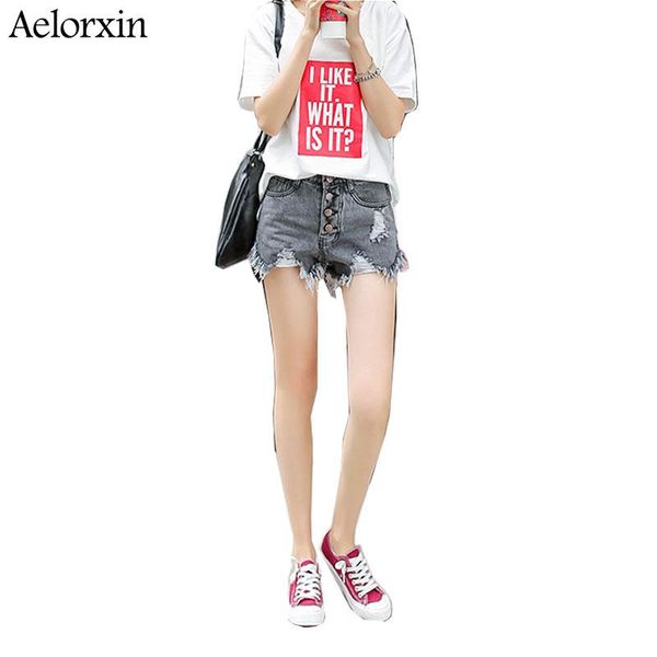women's shorts high waist white denim female xia loose broad-legged student skinny a-word large-size woolly thin short, White;black
women's shorts high waist white denim female xia loose broad-legged student skinny a-word large-size woolly thin short, White;black