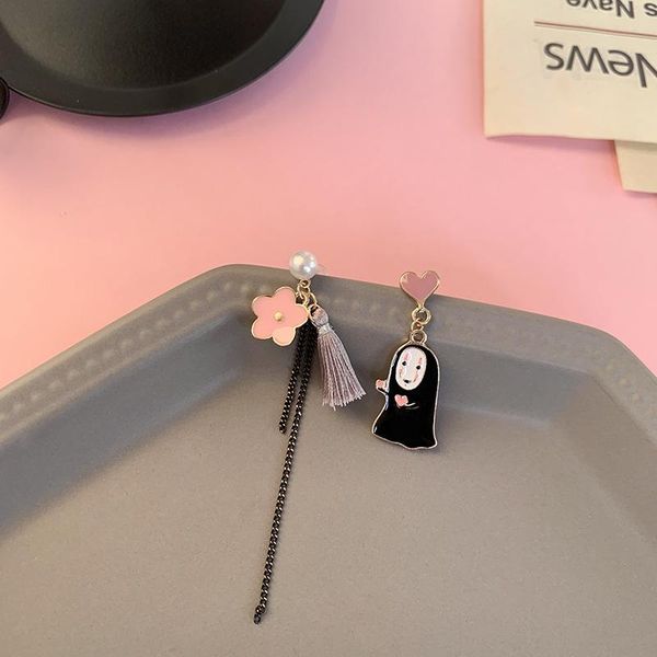 dangle & chandelier enamel asymmetric flower heart pearl tassel black metal chain no face man pendant earrings women fashion jewellery, Silver
dangle & chandelier enamel asymmetric flower heart pearl tassel black metal chain no face man pendant earrings women fashion jewellery, Silver