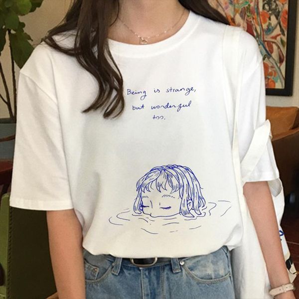 that beautiful girl said mens t shirts and women to me print summer spoof vogue harajuku casual loose tees, White;black
that beautiful girl said mens t shirts and women to me print summer spoof vogue harajuku casual loose tees, White;black