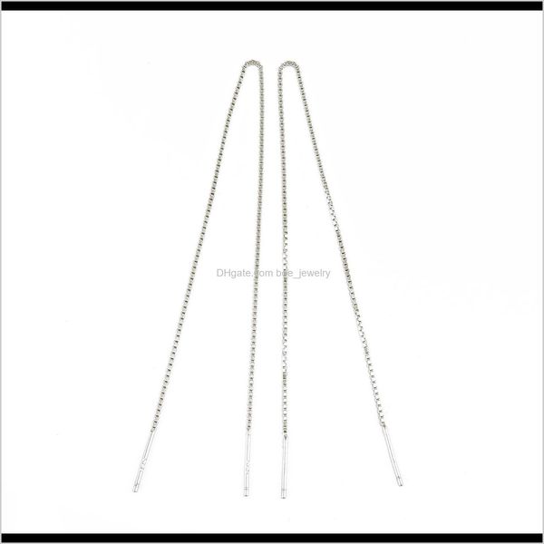 & chandelier jewelry14cm box chain dangle earrings d 100percent solid 925 sterling sier earring tassel thread drop delivery 2021 cgne7, Silver
& chandelier jewelry14cm box chain dangle earrings d 100percent solid 925 sterling sier earring tassel thread drop delivery 2021 cgne7, Silver
