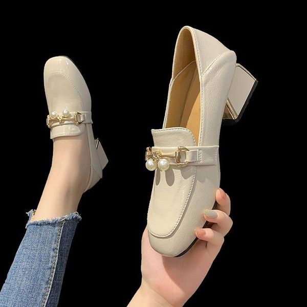 dress shoes fashion women pearls rhinestone genuine leather ladies medium block heels square toe pumps nude beige loafers, Black
dress shoes fashion women pearls rhinestone genuine leather ladies medium block heels square toe pumps nude beige loafers, Black