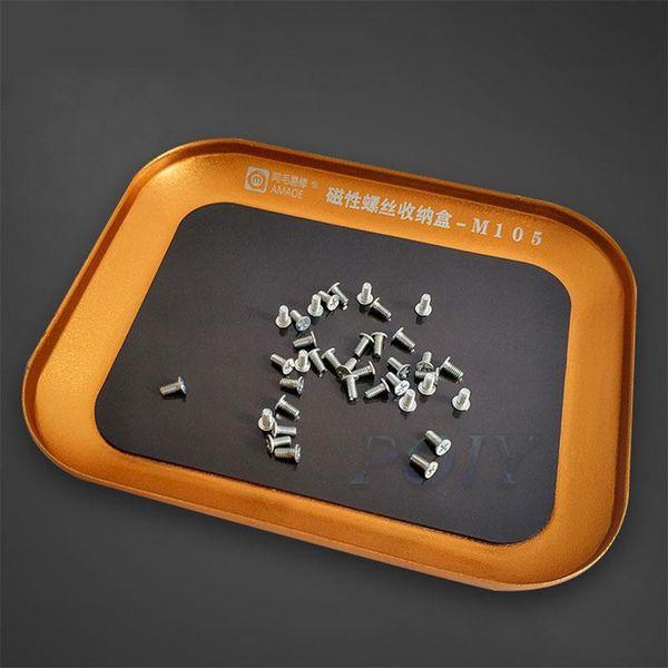 professional hand tool sets amaoe m105/m106 magnetic aluminum alloy screw storage box containers electronic component case for phone tools
professional hand tool sets amaoe m105/m106 magnetic aluminum alloy screw storage box containers electronic component case for phone tools