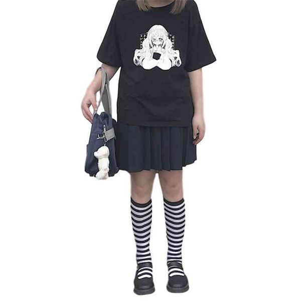 harajuku kawaii women's summer t-shirt japanese anime graphic tees gothic streetwear white shirts korean style female top
harajuku kawaii women's summer t-shirt japanese anime graphic tees gothic streetwear white shirts korean style female top