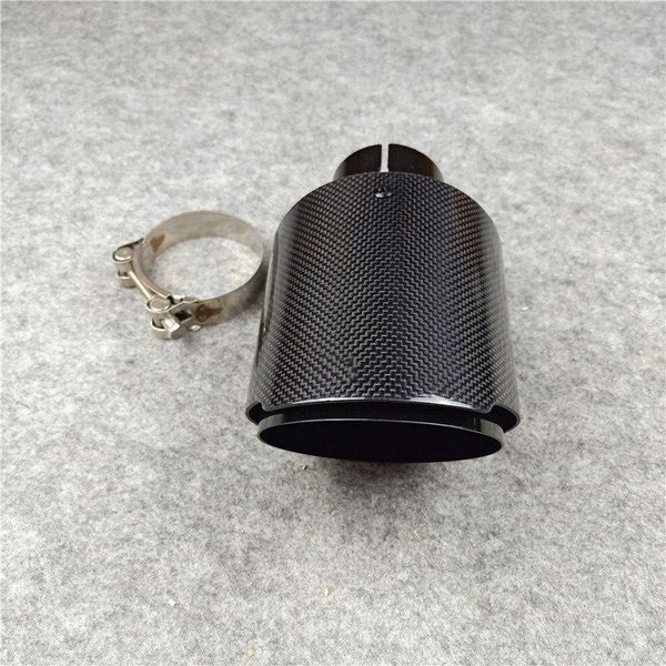 motorcycle exhaust system 1 piece full black carbon fiber muffler tip car universal stainless steel end outlet 76 89 101 114 mm nozzles
motorcycle exhaust system 1 piece full black carbon fiber muffler tip car universal stainless steel end outlet 76 89 101 114 mm nozzles