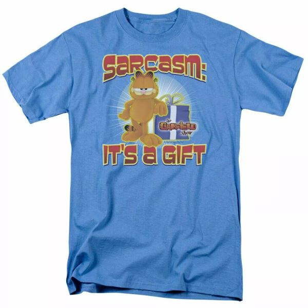 garfield sarcasm t shirt mens licensed cat jim davis comics tee carolina blue, White;black
garfield sarcasm t shirt mens licensed cat jim davis comics tee carolina blue, White;black