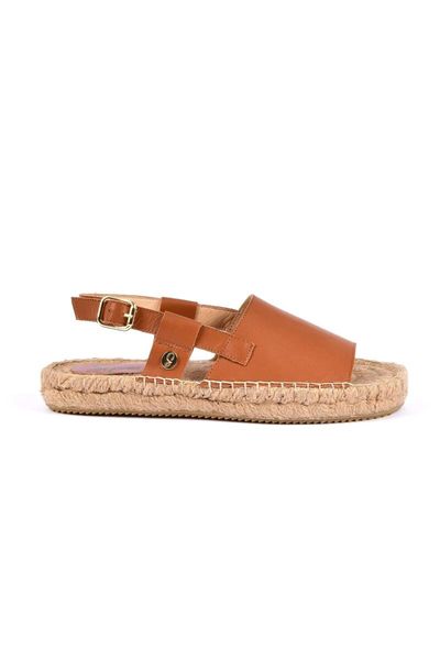 sandals espadril marlene tan real leather, Black
sandals espadril marlene tan real leather, Black