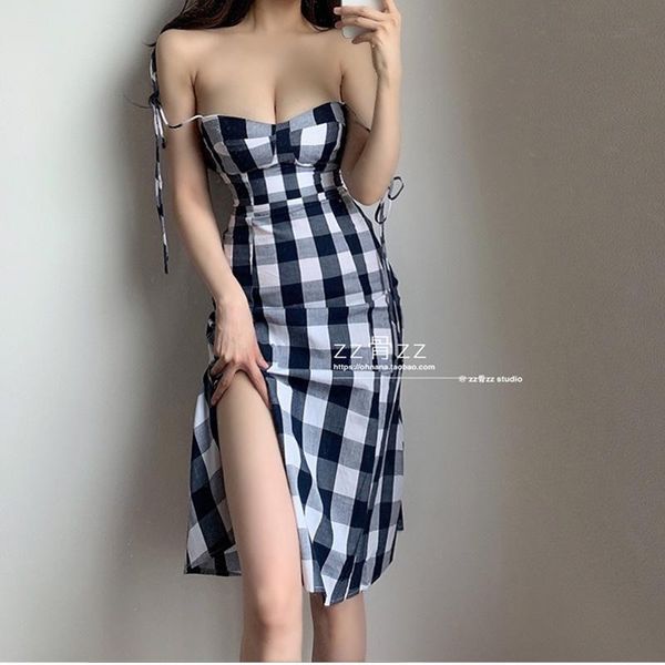 casual dresses autumn plaid print slash neck lace shoulder strap dress tank ruffles women camisole korean style qa87, Black;gray
casual dresses autumn plaid print slash neck lace shoulder strap dress tank ruffles women camisole korean style qa87, Black;gray