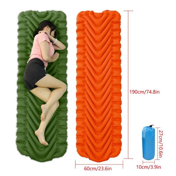 outdoor pads portable inflatable mattress camping mat ultralight waterproof foldable cushion sleeping pad
outdoor pads portable inflatable mattress camping mat ultralight waterproof foldable cushion sleeping pad