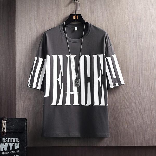 men's t-shirts elena store men fashion trend t-shirt breathable regular fit 100cotton print hip hop casual high loose quality, White;black
men's t-shirts elena store men fashion trend t-shirt breathable regular fit 100cotton print hip hop casual high loose quality, White;black