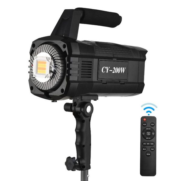 flash heads andoer cy-200w 200w cob studio led video light pography bi-color 3000-6000k for live stream
flash heads andoer cy-200w 200w cob studio led video light pography bi-color 3000-6000k for live stream